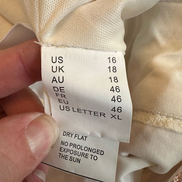 Kate Kasin | Sleeveless V-Neck Sequined Rose-Gold Maxi Gown, Size XL, NWT - Picture 8 of 11